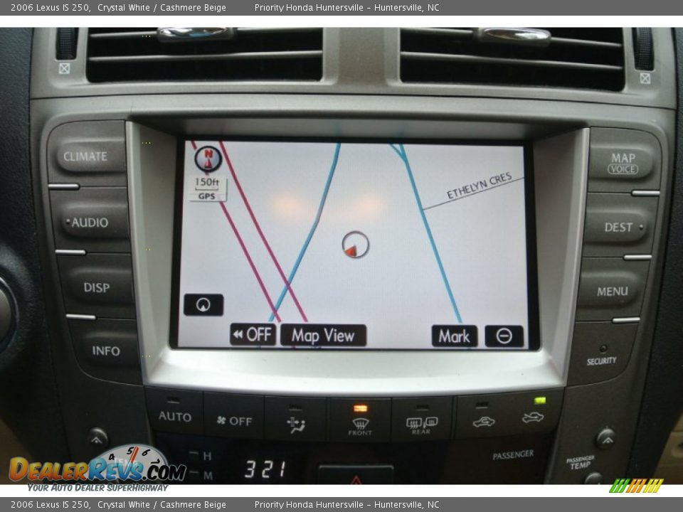 2006 Lexus IS 250 Crystal White / Cashmere Beige Photo #17