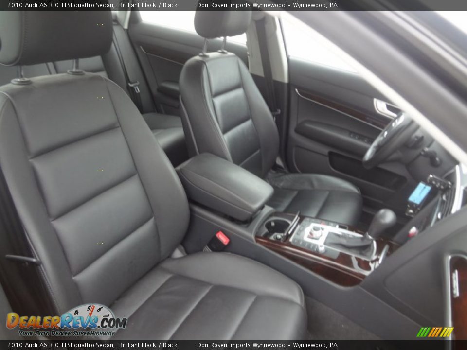 2010 Audi A6 3.0 TFSI quattro Sedan Brilliant Black / Black Photo #13