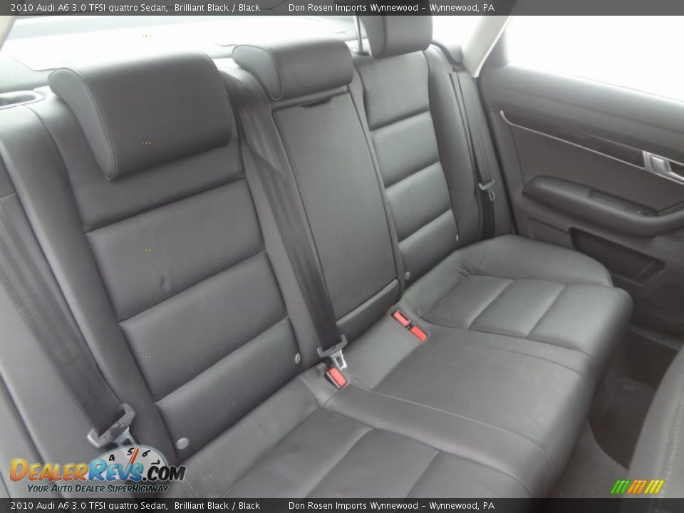 2010 Audi A6 3.0 TFSI quattro Sedan Brilliant Black / Black Photo #14