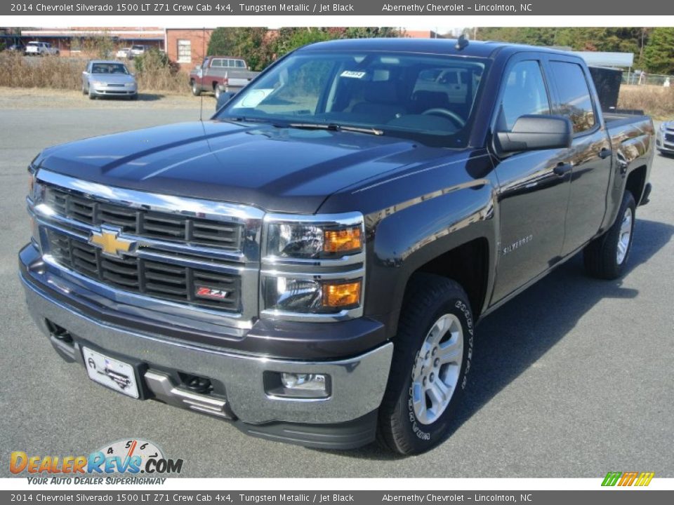 2014 Chevrolet Silverado 1500 LT Z71 Crew Cab 4x4 Tungsten Metallic / Jet Black Photo #2