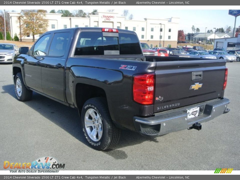 2014 Chevrolet Silverado 1500 LT Z71 Crew Cab 4x4 Tungsten Metallic / Jet Black Photo #4