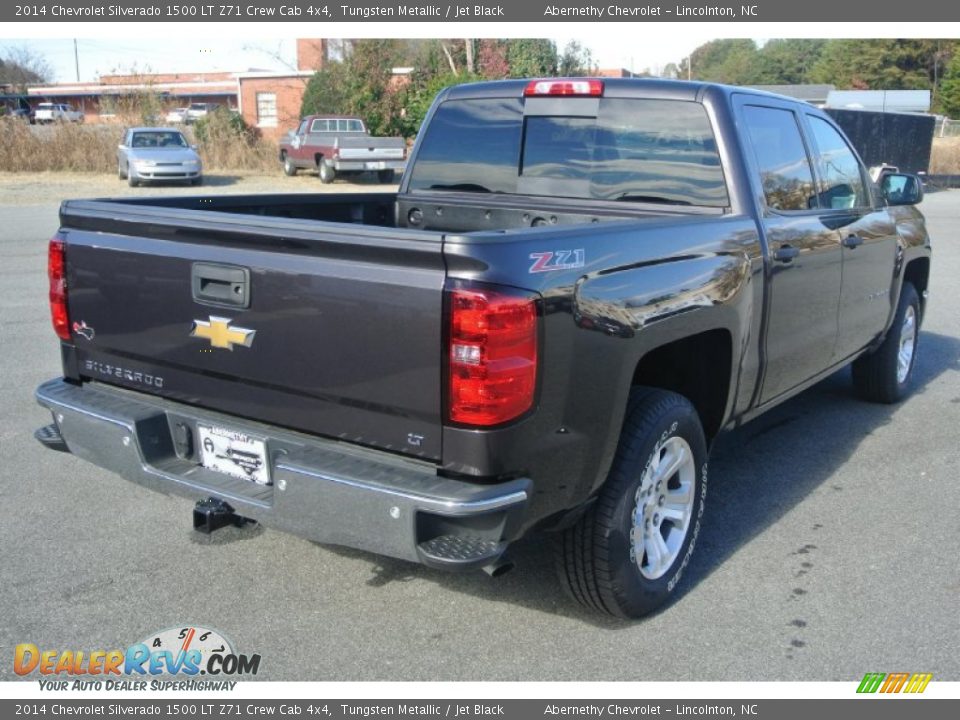 2014 Chevrolet Silverado 1500 LT Z71 Crew Cab 4x4 Tungsten Metallic / Jet Black Photo #5