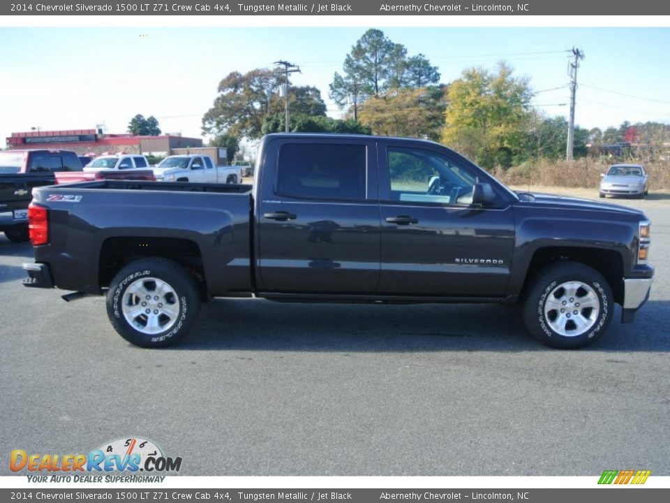 2014 Chevrolet Silverado 1500 LT Z71 Crew Cab 4x4 Tungsten Metallic / Jet Black Photo #6