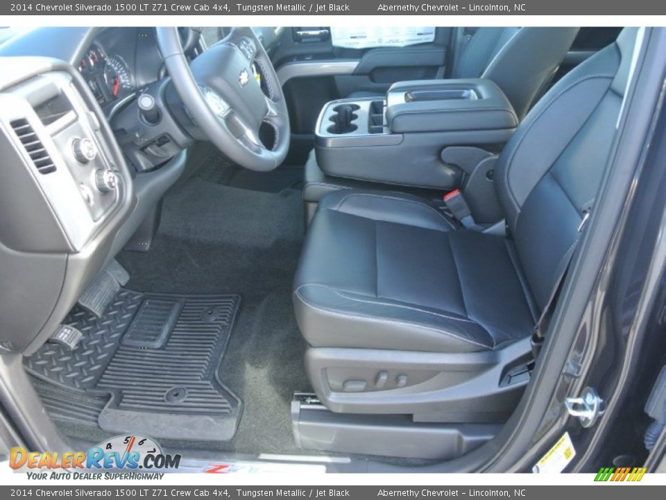 2014 Chevrolet Silverado 1500 LT Z71 Crew Cab 4x4 Tungsten Metallic / Jet Black Photo #8