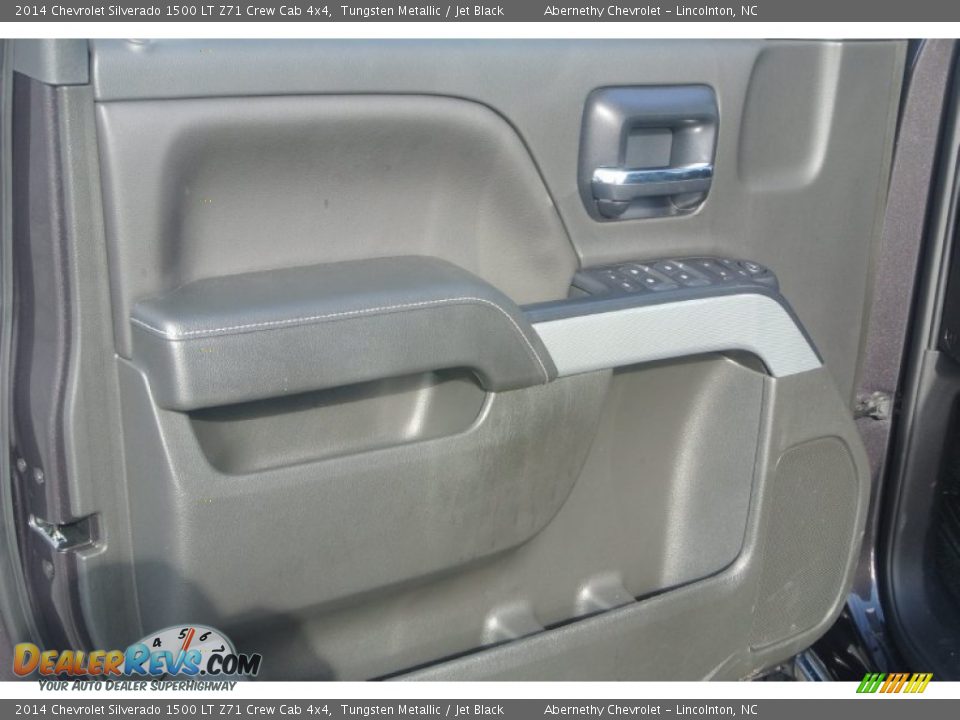 2014 Chevrolet Silverado 1500 LT Z71 Crew Cab 4x4 Tungsten Metallic / Jet Black Photo #9