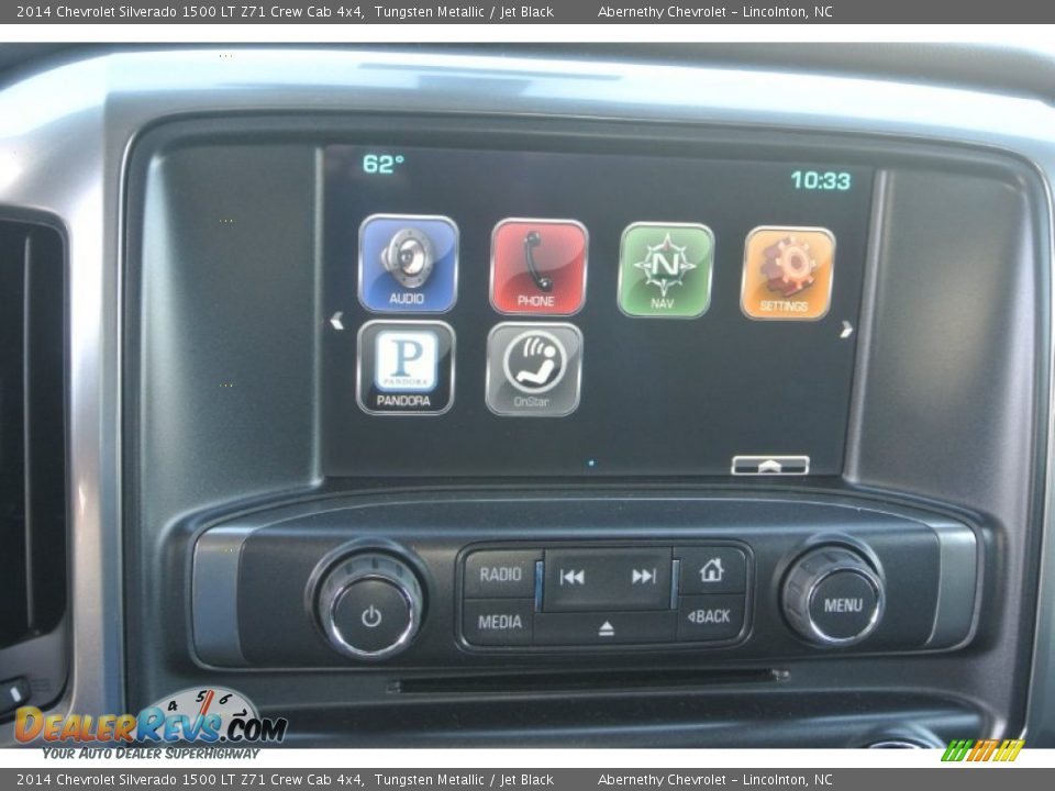 2014 Chevrolet Silverado 1500 LT Z71 Crew Cab 4x4 Tungsten Metallic / Jet Black Photo #12
