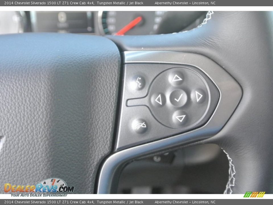 2014 Chevrolet Silverado 1500 LT Z71 Crew Cab 4x4 Tungsten Metallic / Jet Black Photo #14
