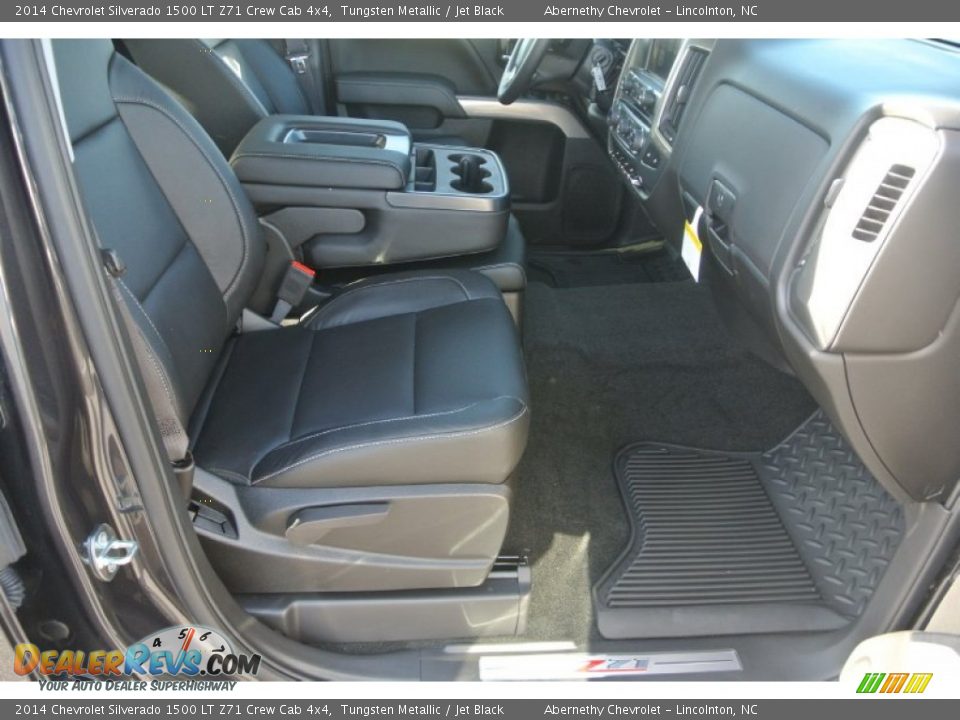 2014 Chevrolet Silverado 1500 LT Z71 Crew Cab 4x4 Tungsten Metallic / Jet Black Photo #18