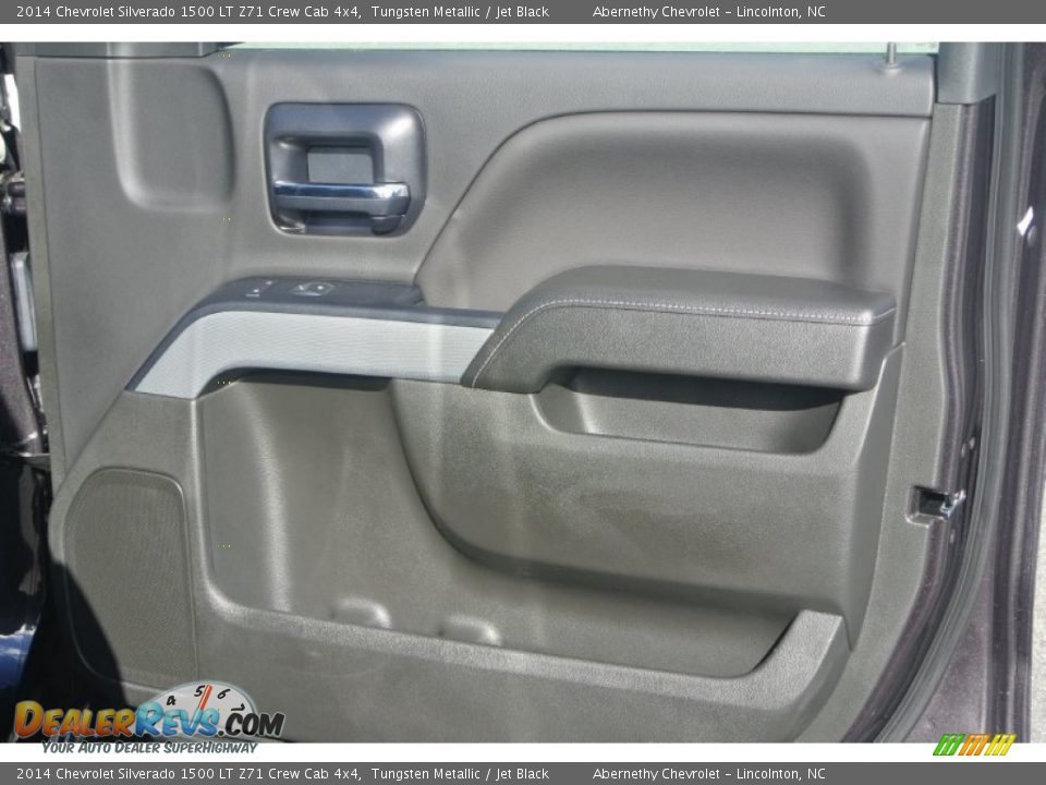 2014 Chevrolet Silverado 1500 LT Z71 Crew Cab 4x4 Tungsten Metallic / Jet Black Photo #19