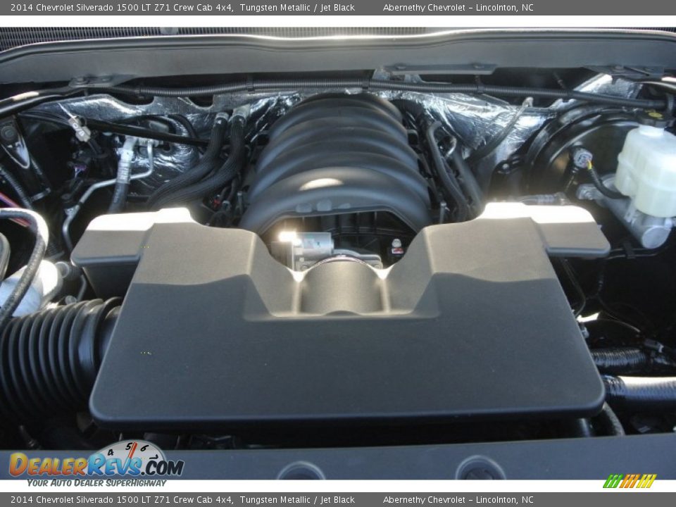 2014 Chevrolet Silverado 1500 LT Z71 Crew Cab 4x4 Tungsten Metallic / Jet Black Photo #21