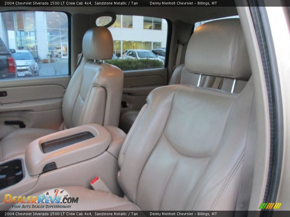 2004 Chevrolet Silverado 1500 LT Crew Cab 4x4 Sandstone Metallic / Tan Photo #11