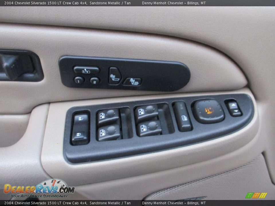 2004 Chevrolet Silverado 1500 LT Crew Cab 4x4 Sandstone Metallic / Tan Photo #12