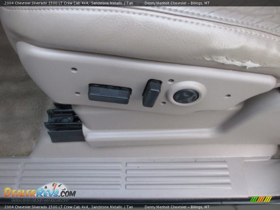 2004 Chevrolet Silverado 1500 LT Crew Cab 4x4 Sandstone Metallic / Tan Photo #13