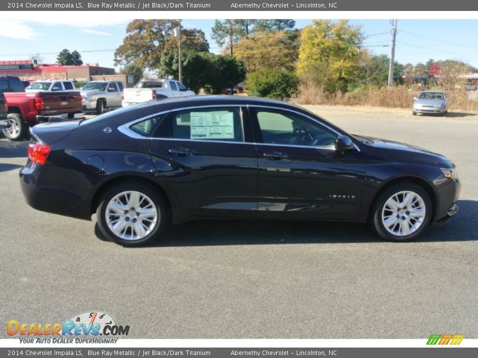 2014 Chevrolet Impala LS Blue Ray Metallic / Jet Black/Dark Titanium Photo #6