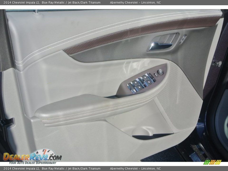 2014 Chevrolet Impala LS Blue Ray Metallic / Jet Black/Dark Titanium Photo #9
