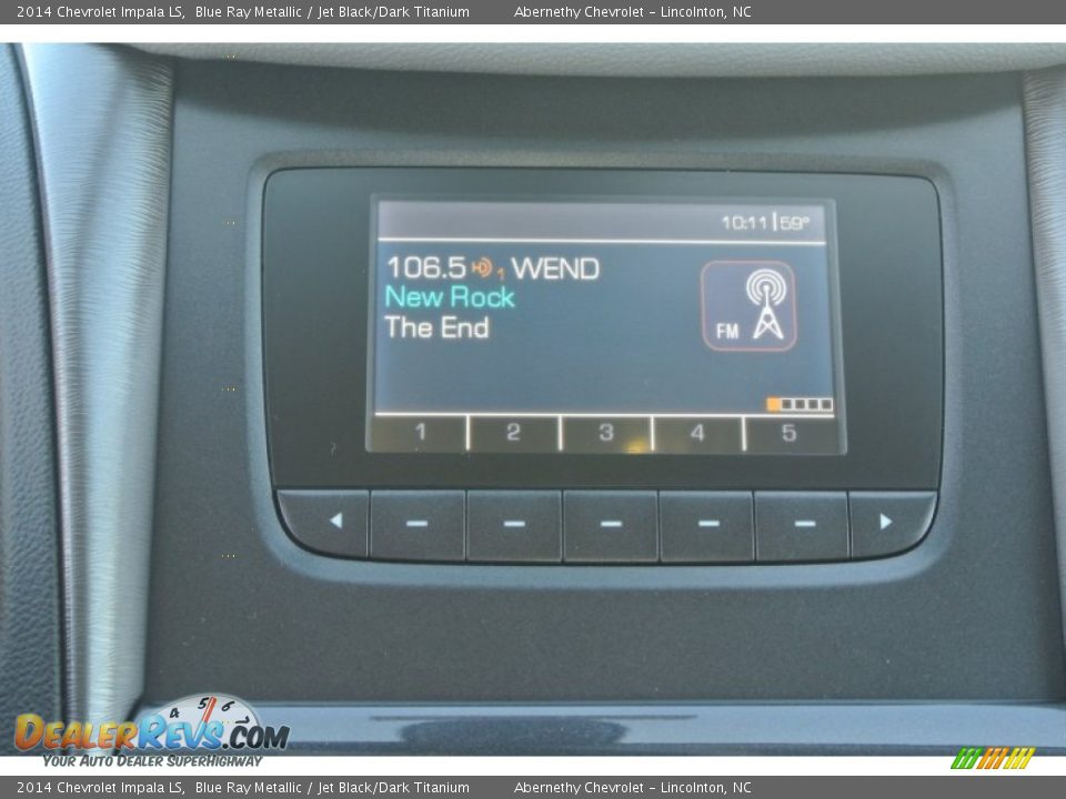 2014 Chevrolet Impala LS Blue Ray Metallic / Jet Black/Dark Titanium Photo #12