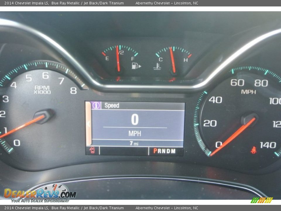 2014 Chevrolet Impala LS Blue Ray Metallic / Jet Black/Dark Titanium Photo #14