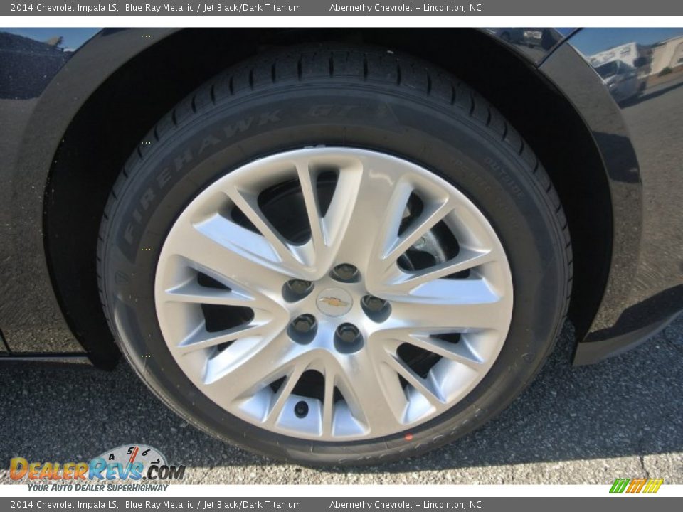 2014 Chevrolet Impala LS Blue Ray Metallic / Jet Black/Dark Titanium Photo #19
