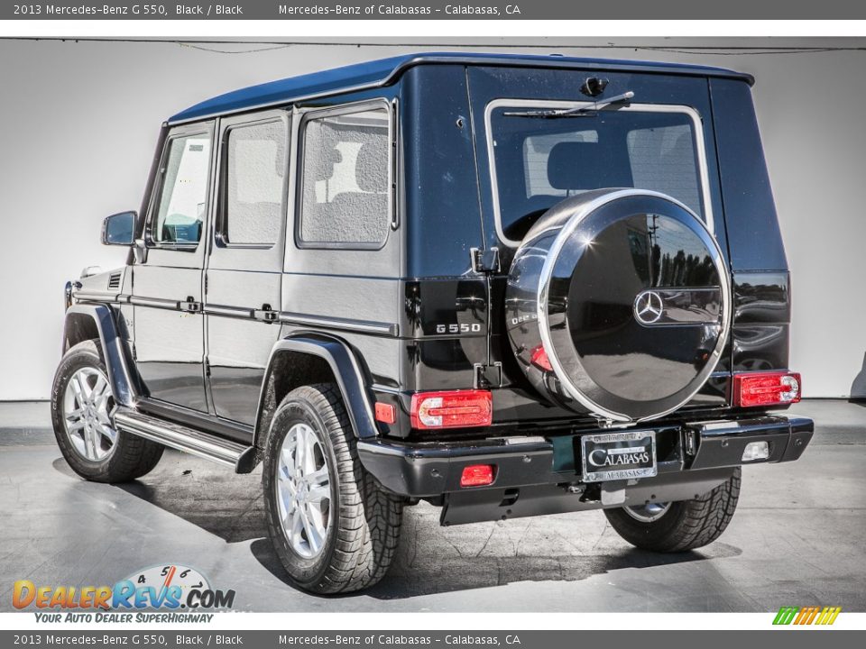 2013 Mercedes-Benz G 550 Black / Black Photo #2