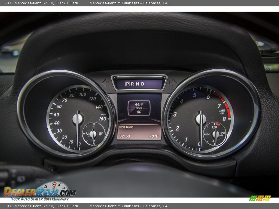 2013 Mercedes-Benz G 550 Black / Black Photo #6
