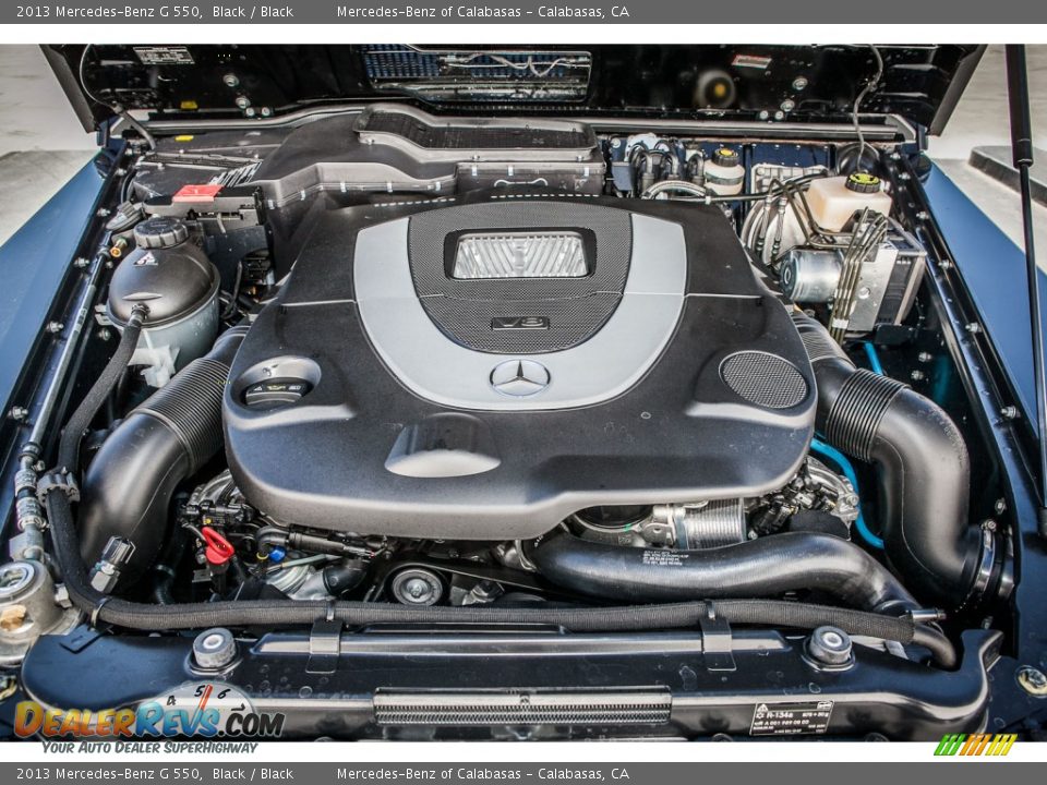 2013 Mercedes-Benz G 550 Black / Black Photo #9