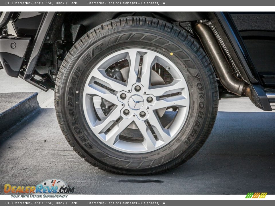 2013 Mercedes-Benz G 550 Black / Black Photo #10