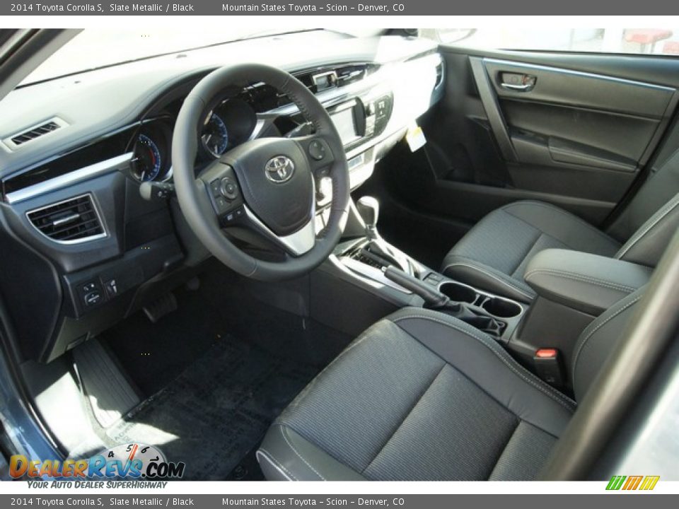 2014 Toyota Corolla S Slate Metallic / Black Photo #5