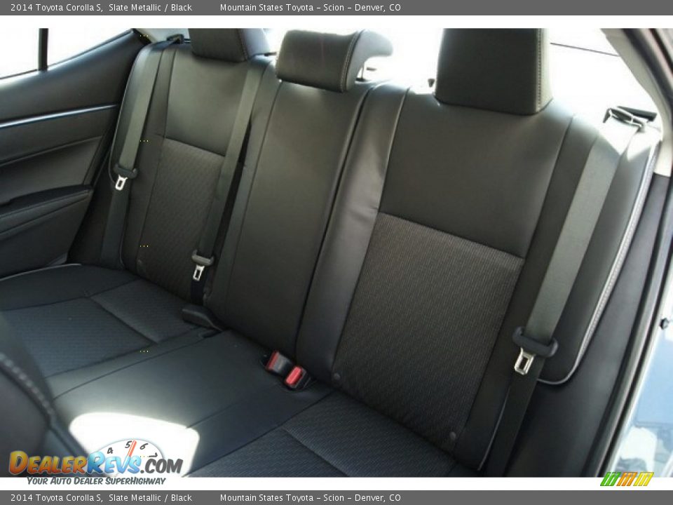 2014 Toyota Corolla S Slate Metallic / Black Photo #7