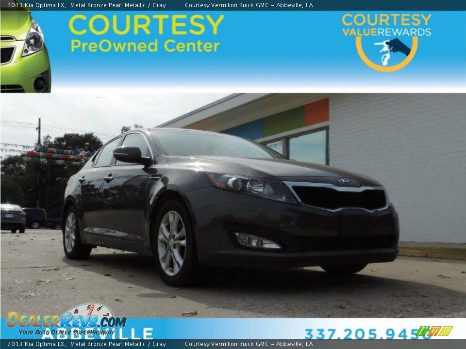 2013 Kia Optima LX Metal Bronze Pearl Metallic / Gray Photo #1