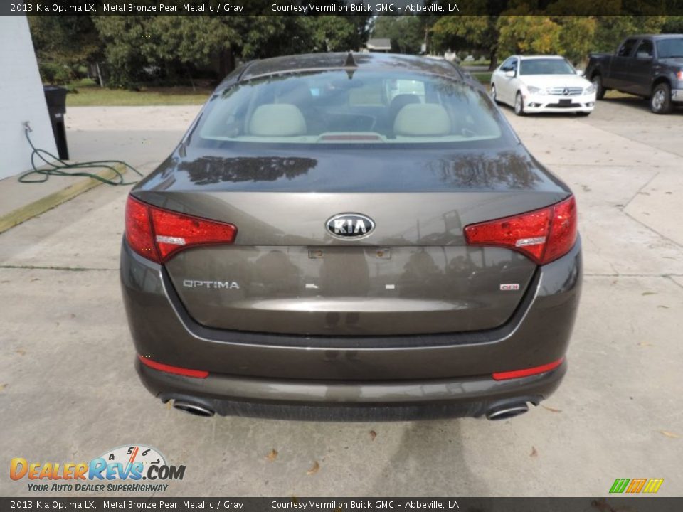 2013 Kia Optima LX Metal Bronze Pearl Metallic / Gray Photo #3