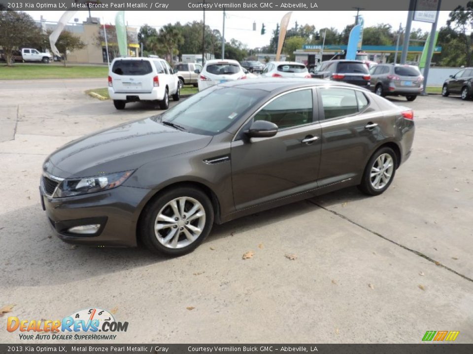 2013 Kia Optima LX Metal Bronze Pearl Metallic / Gray Photo #5