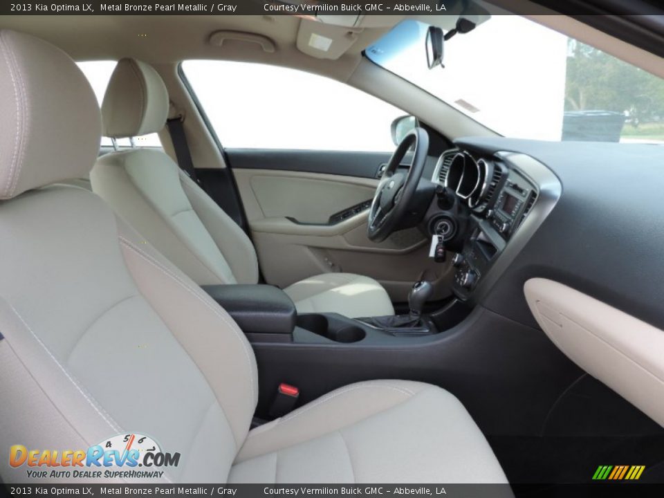 2013 Kia Optima LX Metal Bronze Pearl Metallic / Gray Photo #6