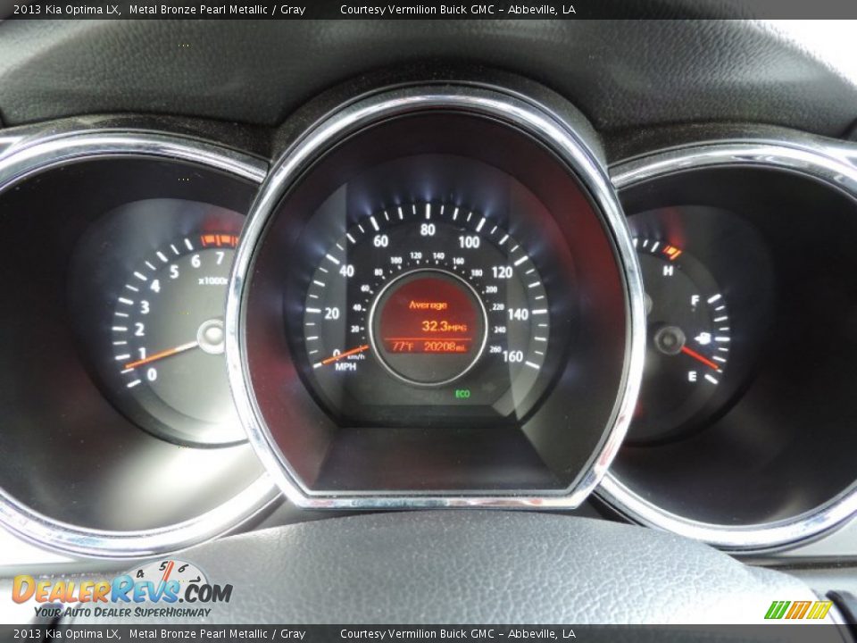 2013 Kia Optima LX Metal Bronze Pearl Metallic / Gray Photo #12