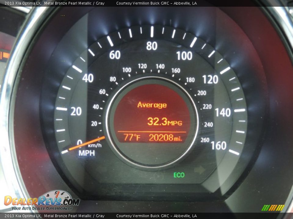 2013 Kia Optima LX Metal Bronze Pearl Metallic / Gray Photo #13