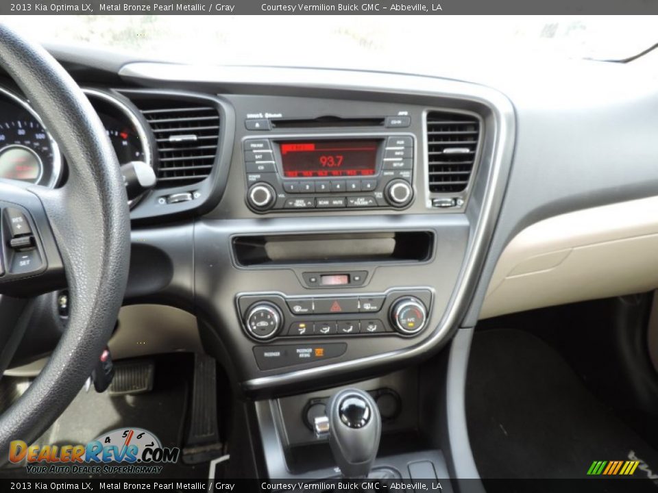 2013 Kia Optima LX Metal Bronze Pearl Metallic / Gray Photo #14