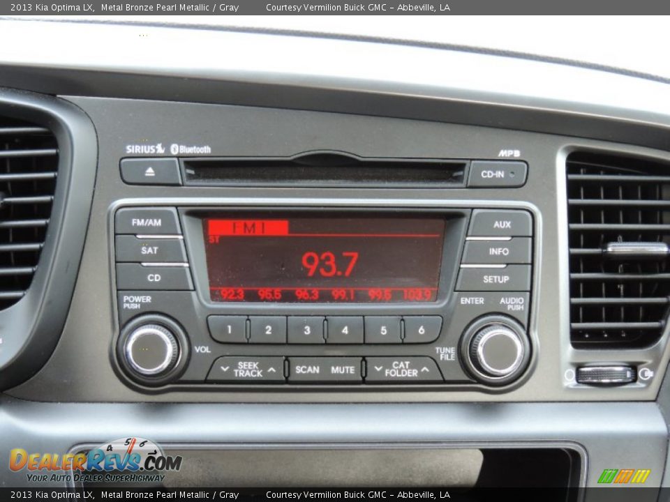 2013 Kia Optima LX Metal Bronze Pearl Metallic / Gray Photo #15