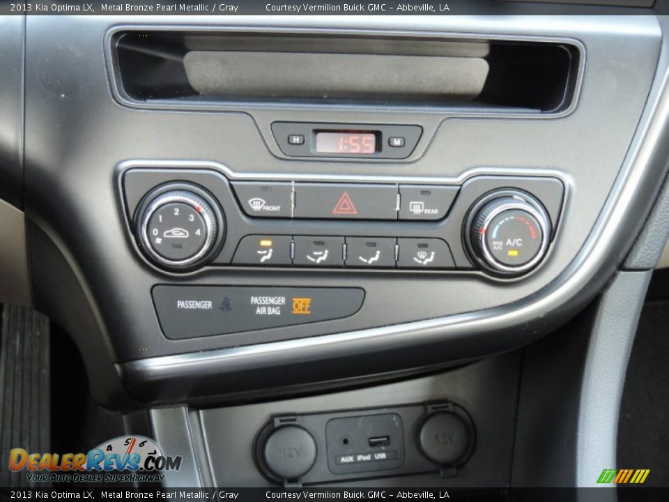 2013 Kia Optima LX Metal Bronze Pearl Metallic / Gray Photo #16