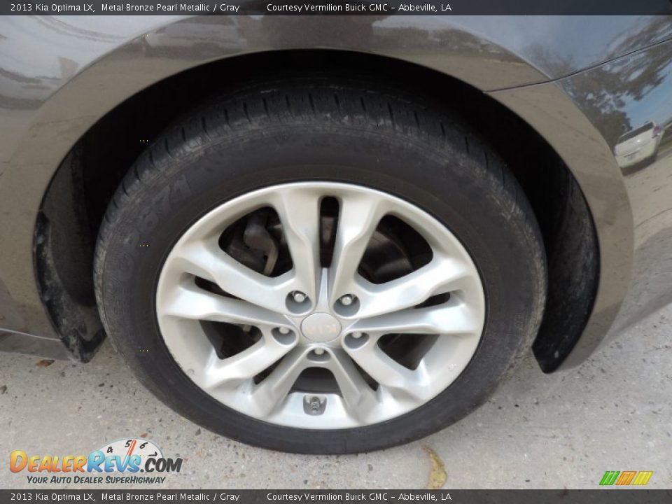 2013 Kia Optima LX Metal Bronze Pearl Metallic / Gray Photo #17