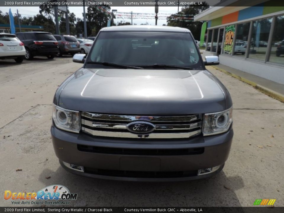 2009 Ford Flex Limited Sterling Grey Metallic / Charcoal Black Photo #2