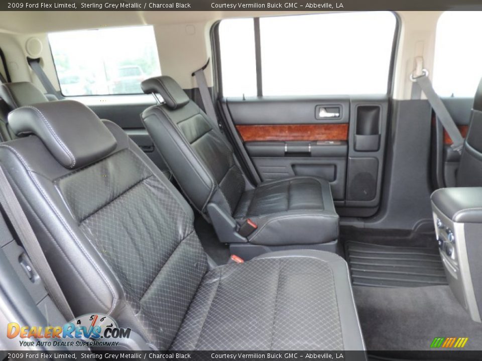 2009 Ford Flex Limited Sterling Grey Metallic / Charcoal Black Photo #7