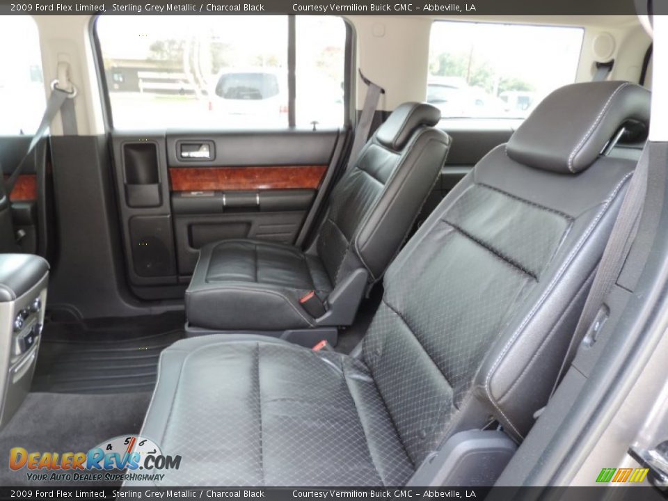 2009 Ford Flex Limited Sterling Grey Metallic / Charcoal Black Photo #10