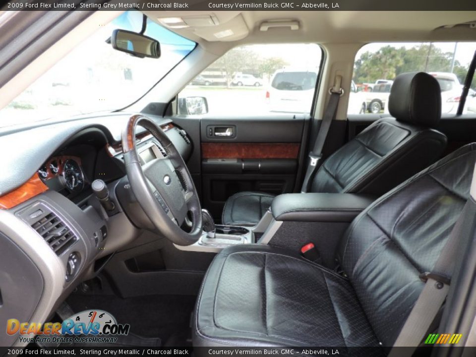 2009 Ford Flex Limited Sterling Grey Metallic / Charcoal Black Photo #12