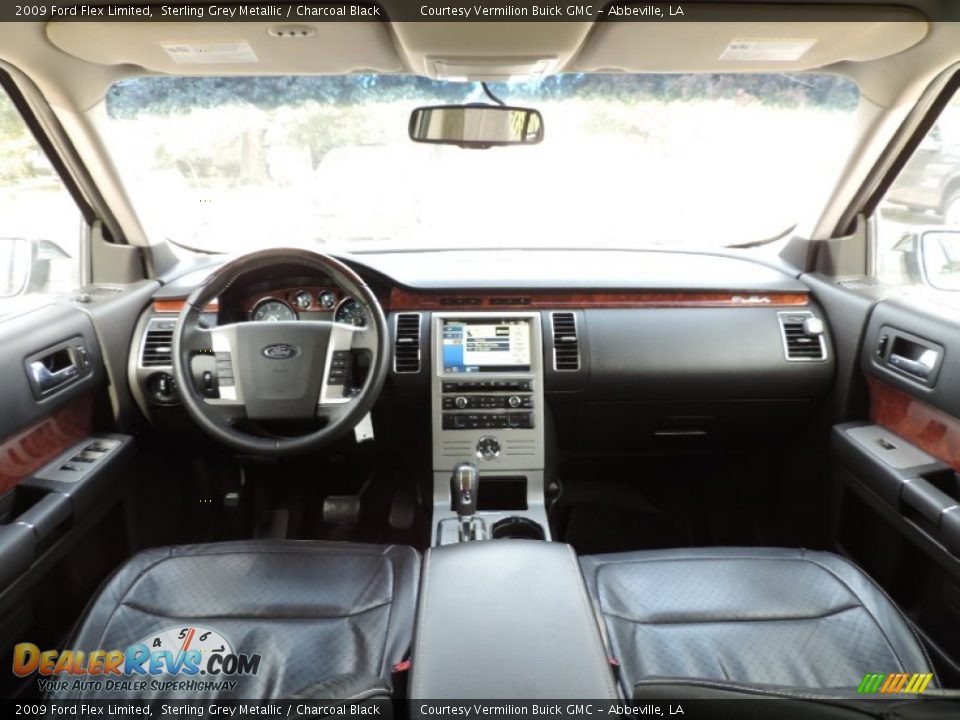 2009 Ford Flex Limited Sterling Grey Metallic / Charcoal Black Photo #14