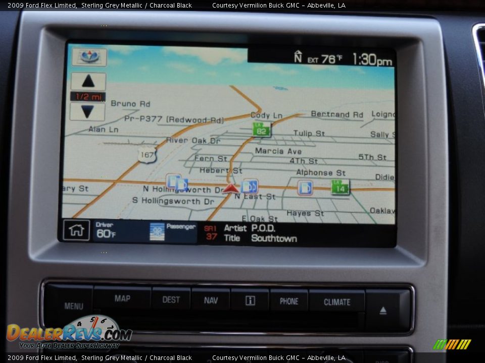 2009 Ford Flex Limited Sterling Grey Metallic / Charcoal Black Photo #19