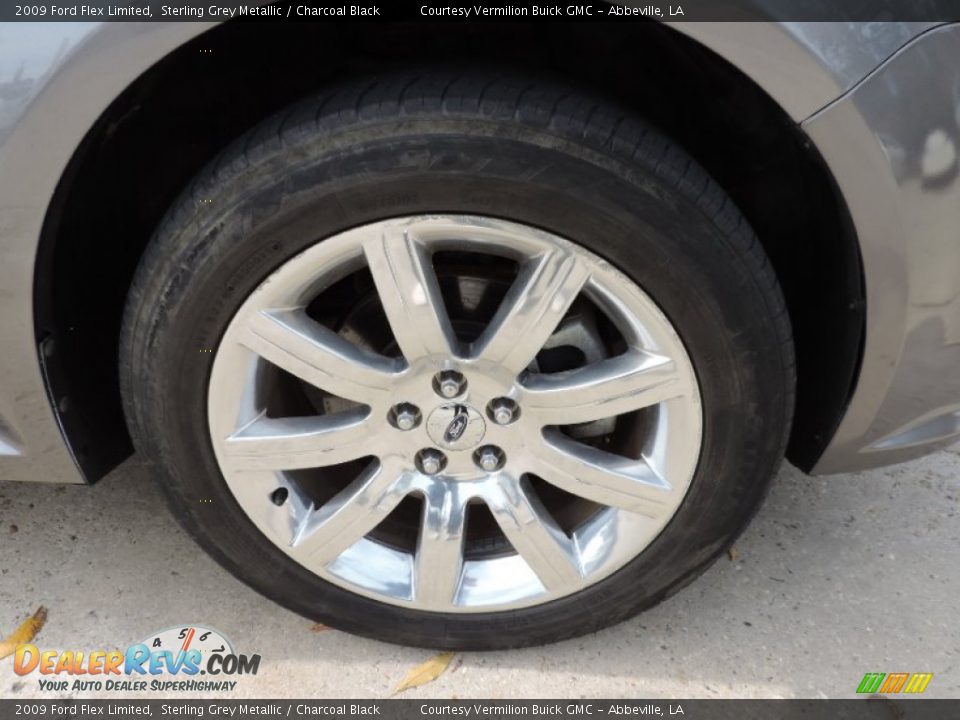 2009 Ford Flex Limited Sterling Grey Metallic / Charcoal Black Photo #22