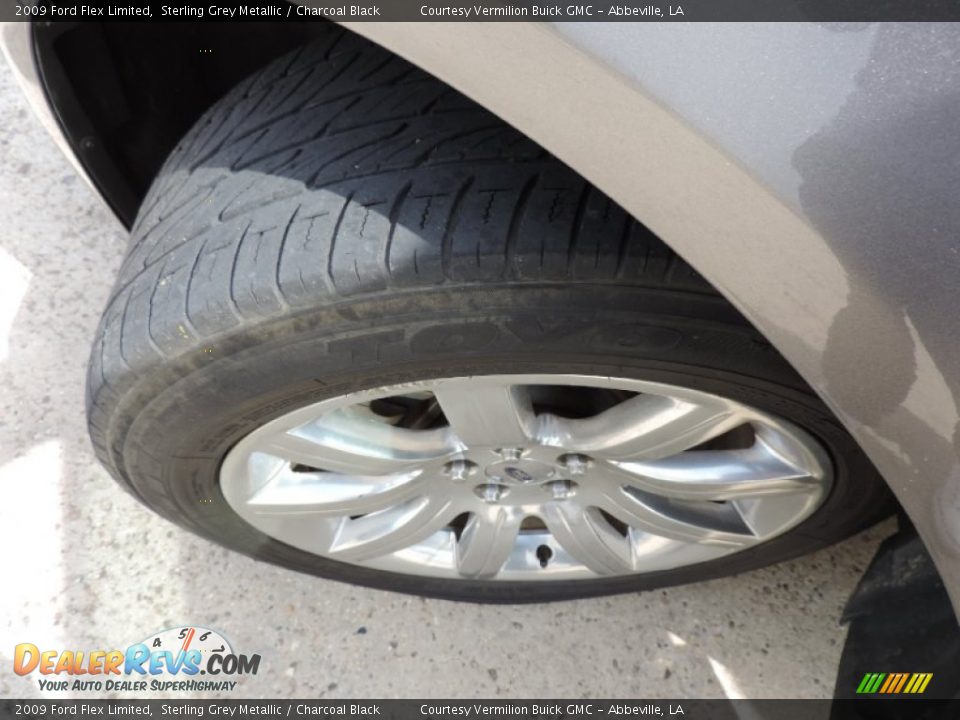 2009 Ford Flex Limited Sterling Grey Metallic / Charcoal Black Photo #23
