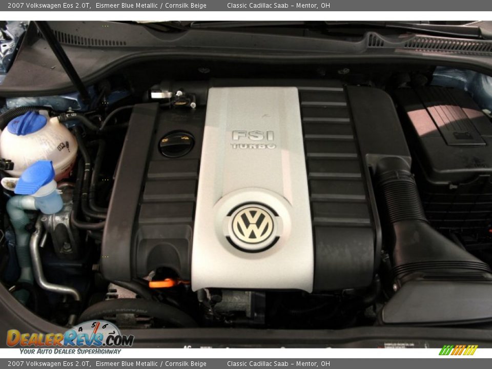 2007 Volkswagen Eos 2.0T 2.0 Liter Turbocharged DOHC 16-Valve 4 Cylinder Engine Photo #18
