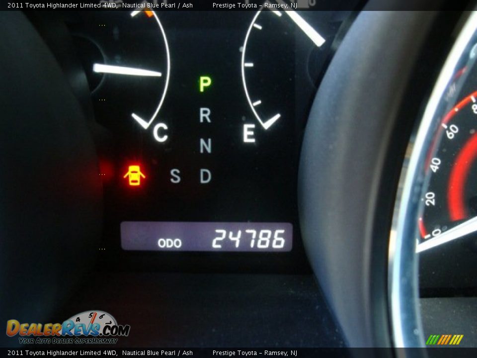2011 Toyota Highlander Limited 4WD Nautical Blue Pearl / Ash Photo #10
