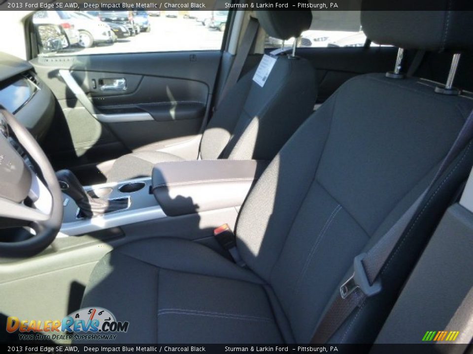 2013 Ford Edge SE AWD Deep Impact Blue Metallic / Charcoal Black Photo #8