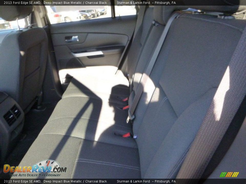 2013 Ford Edge SE AWD Deep Impact Blue Metallic / Charcoal Black Photo #9